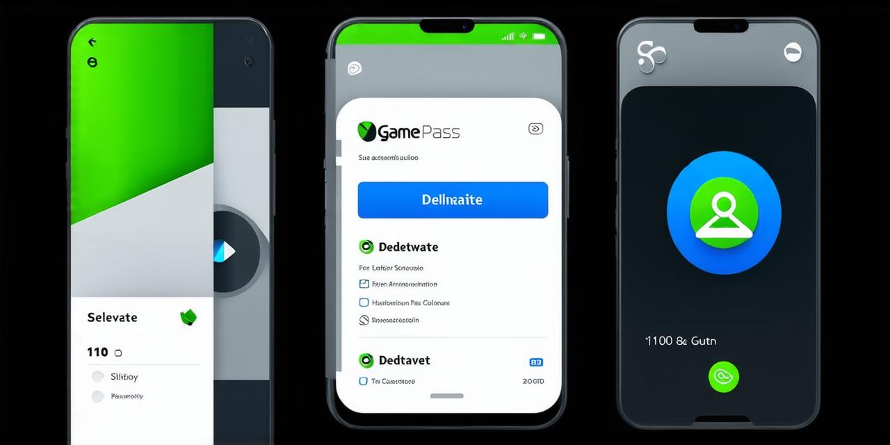 How to deactivate Game Pass on a mobile device