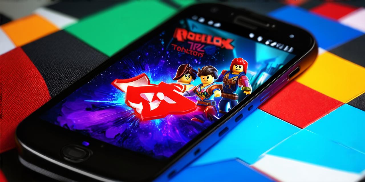 How can you develop a Roblox game using a mobile device?