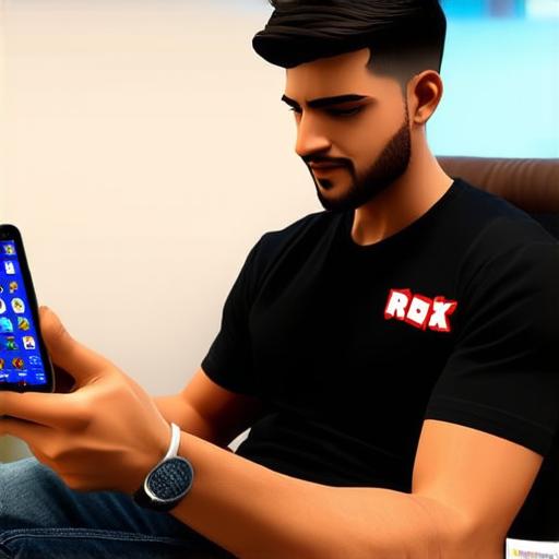 How can you develop a Roblox game using a mobile device?